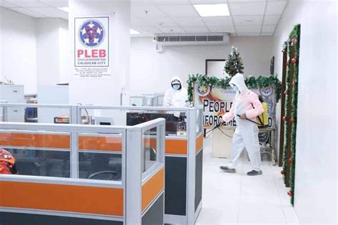new city hall caloocan|Caloocan City conducts disinfection of new city hall.